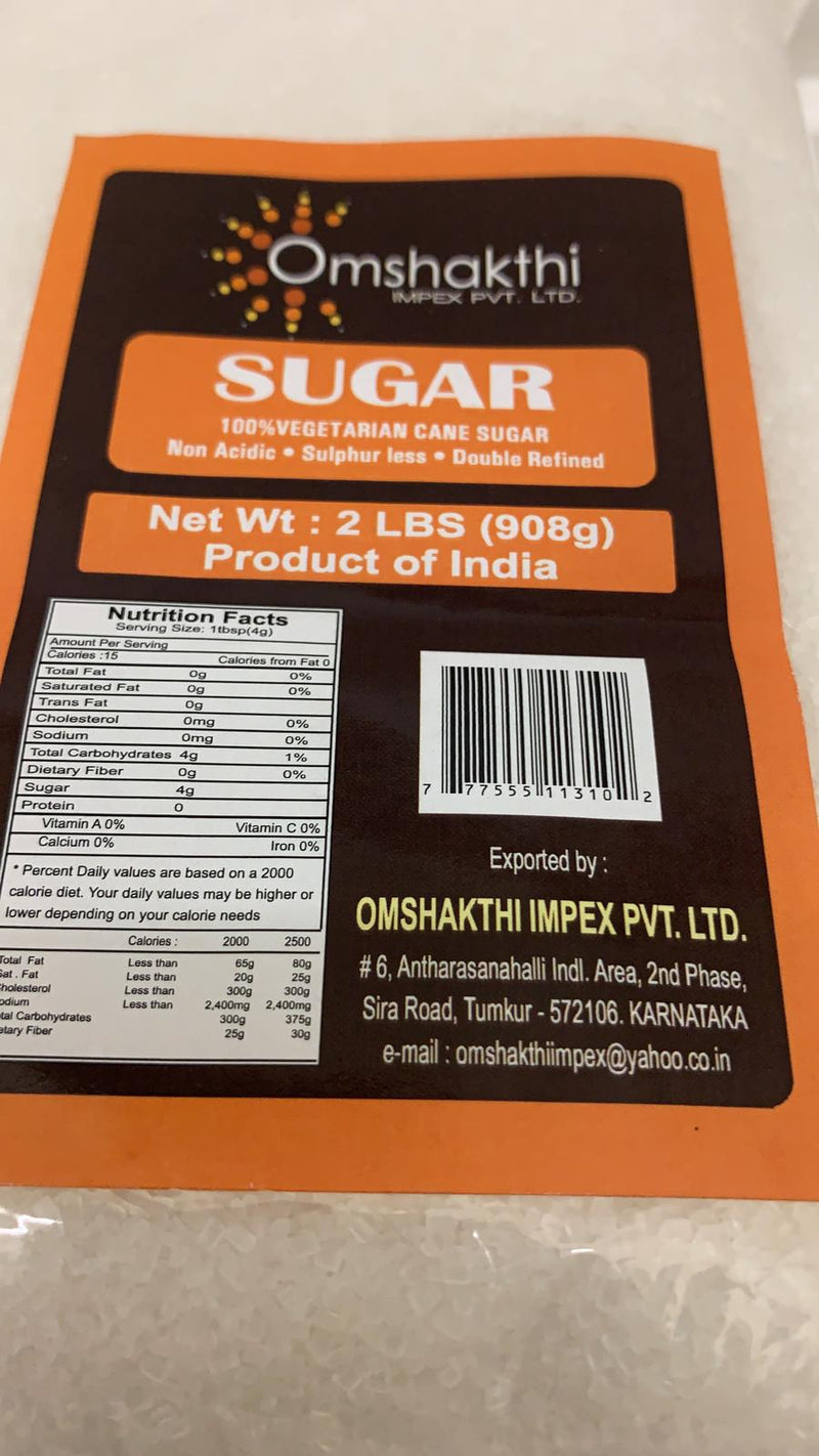 Omshakthi Sugar 2LB