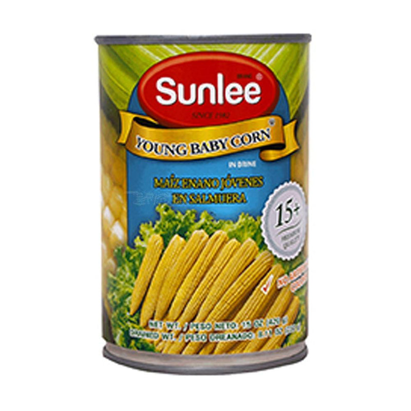 Sunlee Young Baby Corn 420GM