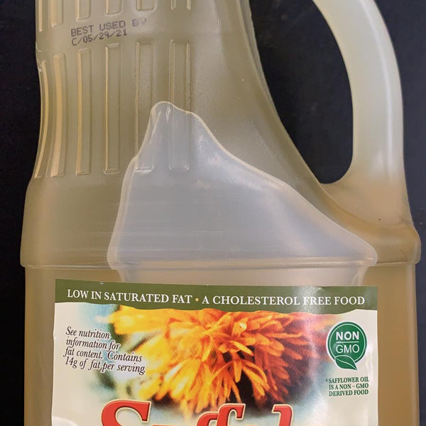 Saffola 100% Safflower Oil No Cholestrol 1 Gallon (128 fl Oz)