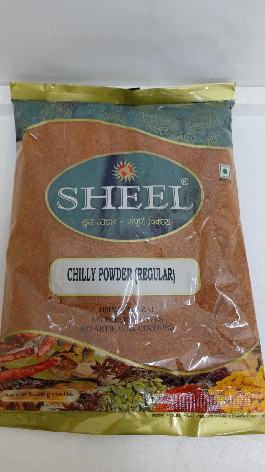 Chelly Powder Sheel Chilly Powder 400GM