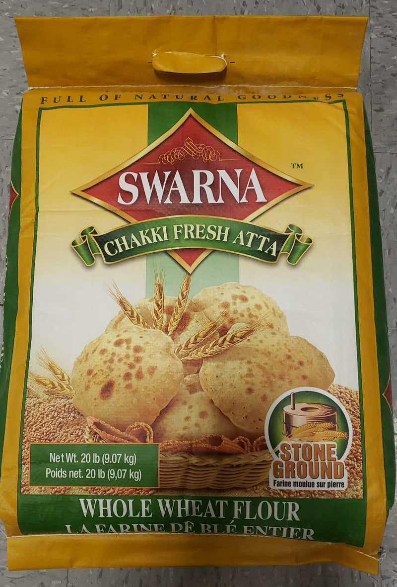Swarna Chakki Fresh Atta 20LB