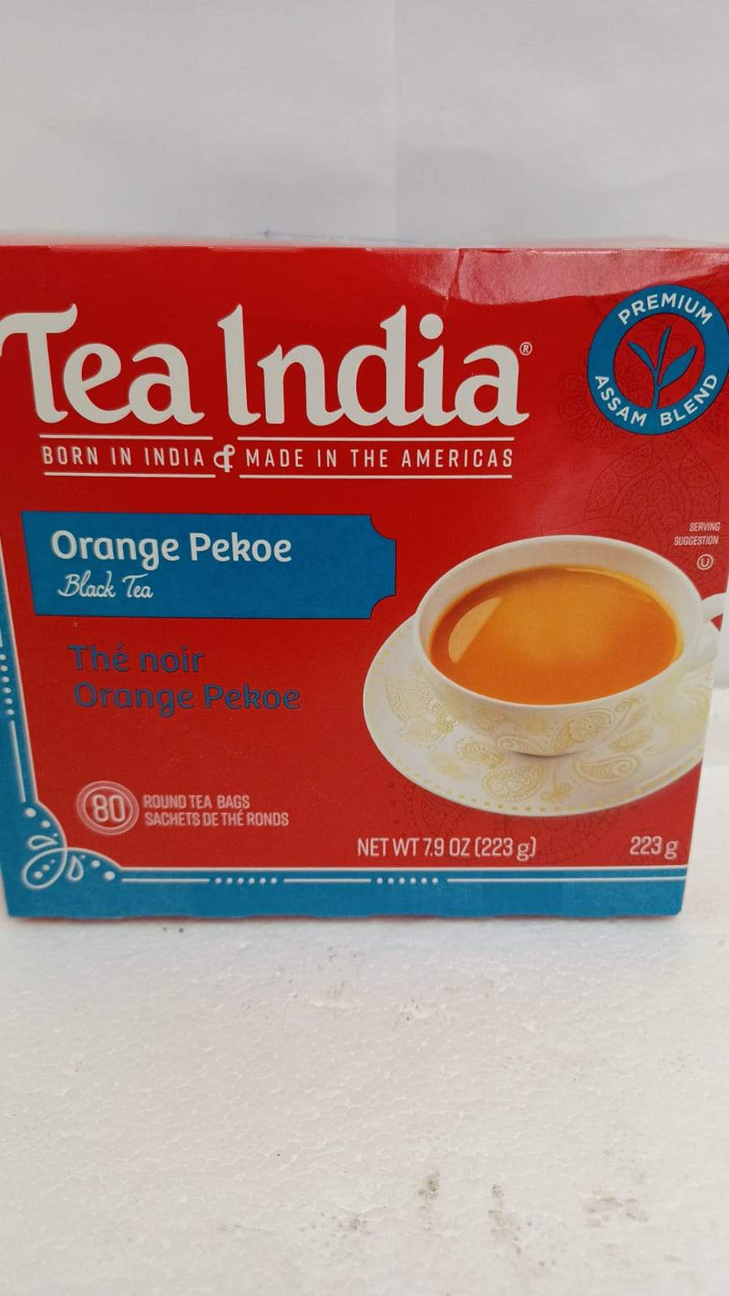 Tea India Orange Pekoe Black Tea 223GM