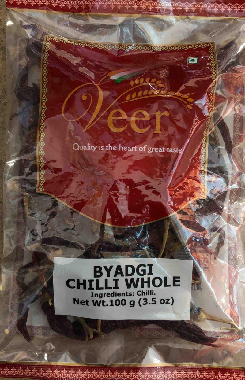 Veer Byadgi Chilli Whole 100GM