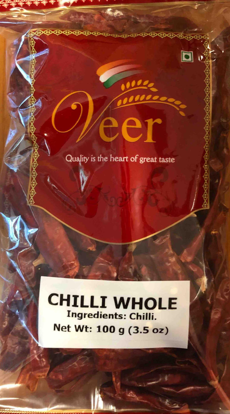 Veer Chilli Whole 100GM