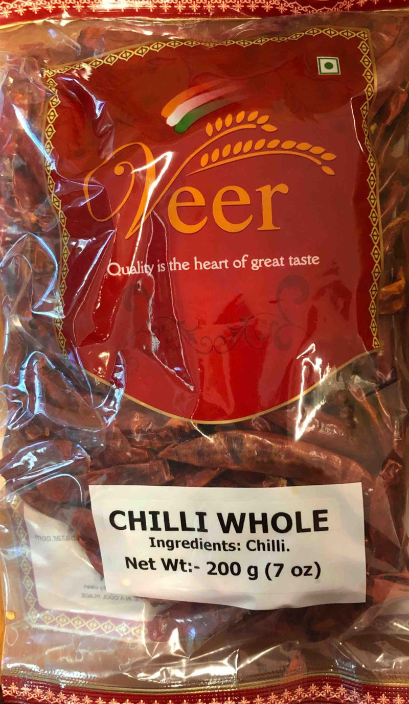 Veer Chilli Whole 200GM