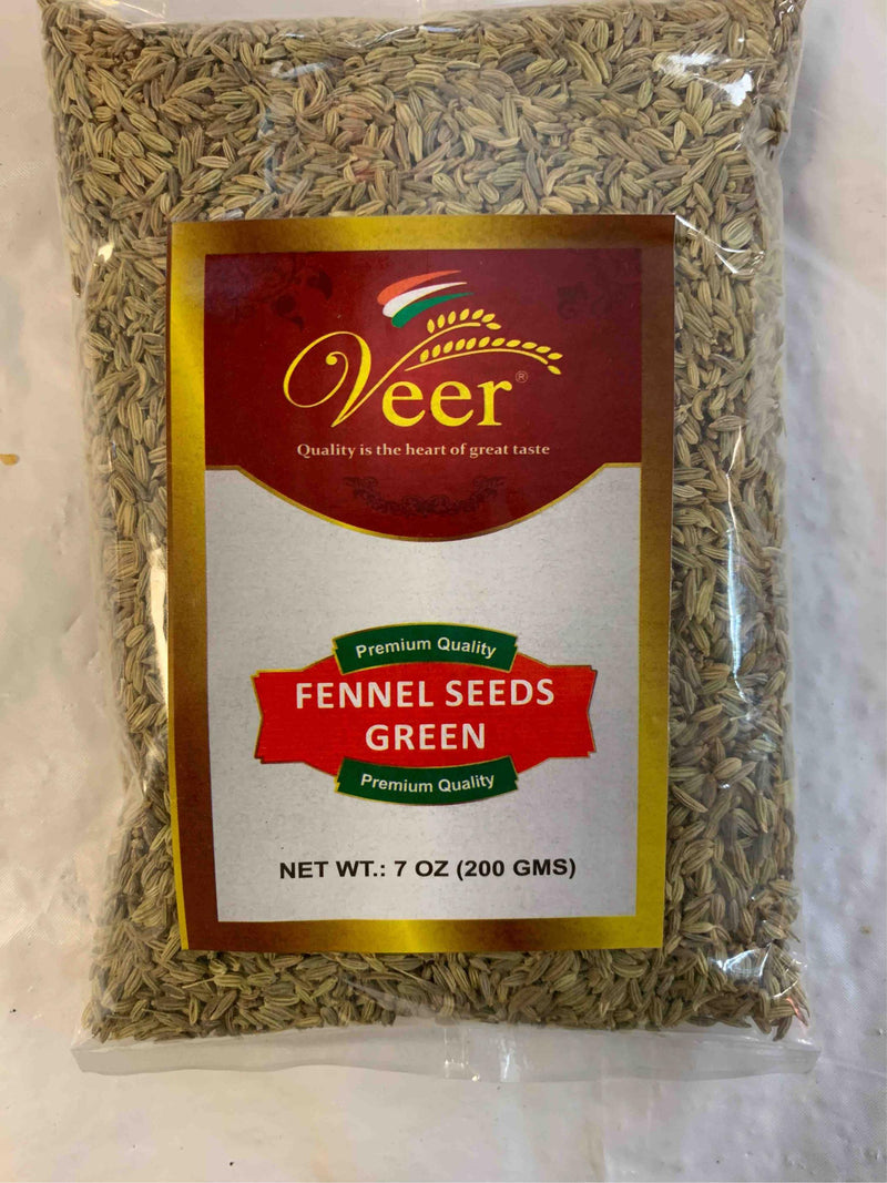 Veer Fennel Seeds Green 200GM