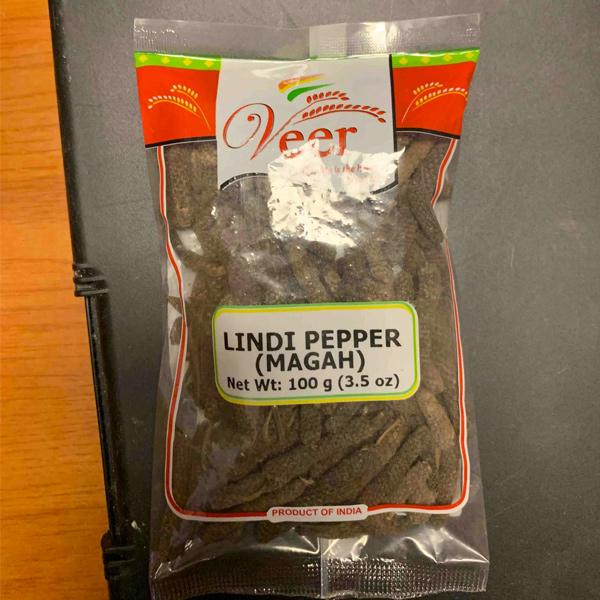 Veer Lindi Pepper 100GM