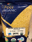 Veer Organic Moong Dal Dhuli 2LB