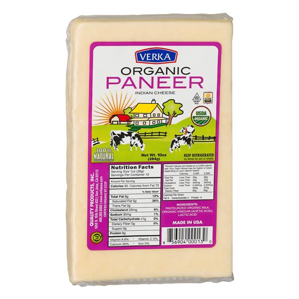 Verka Organic Paneer 283GM