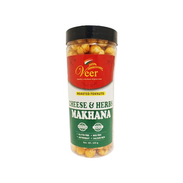 Veer Cheese & Heabs Makhana 100G