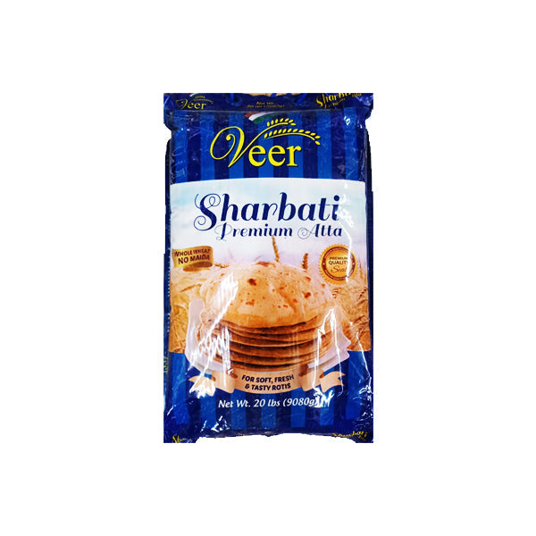 Veer Sharbati Premium Atta 20LB