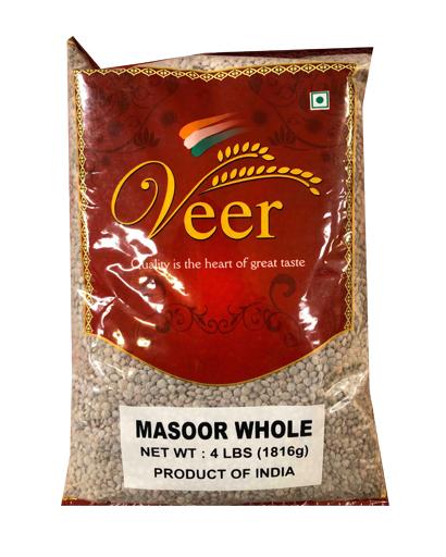Veer Masoor Whole 4LB