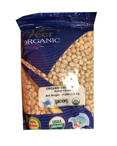 Veer Organic Kabuli Chana 2LB