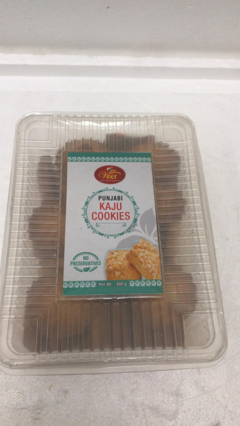 Veer Punjabi Kaju Cookies 400GM