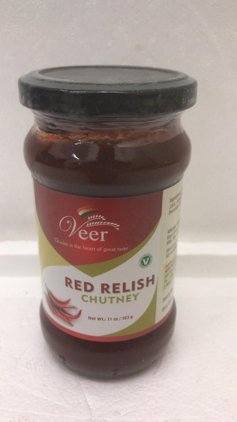 Veer Red Relish Chutney 11OZ