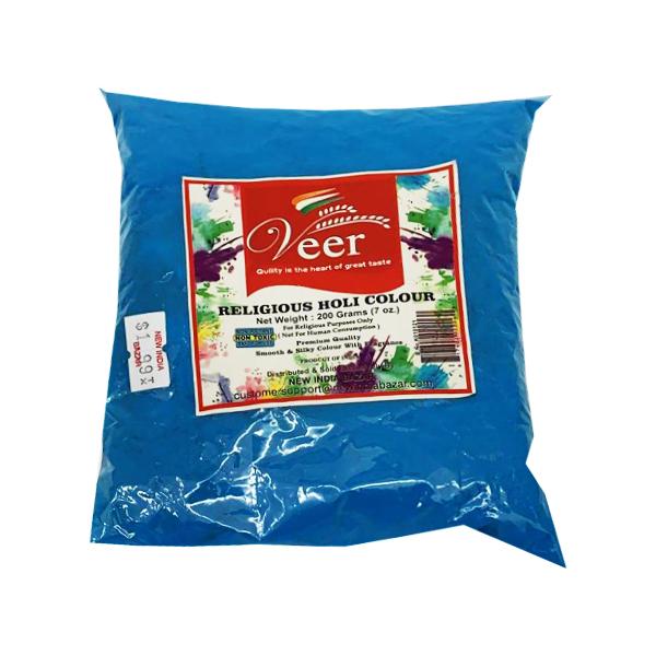 Veer Religious Holi Colour Blue 200GM