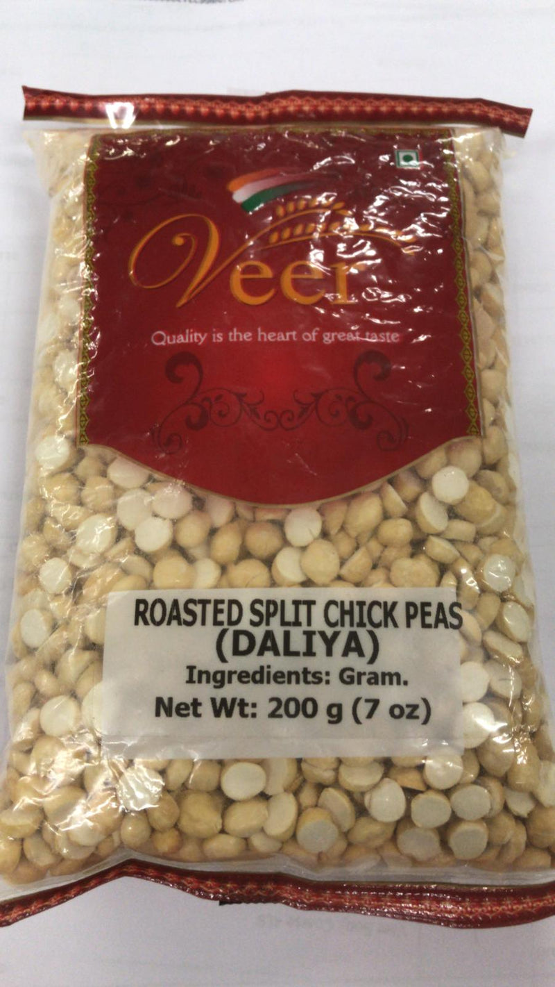 Veer Roasted Split Chick Peas (Daliya) 200GM