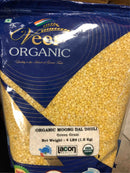 Veer Organic Moong Dal Dhulli 4LB