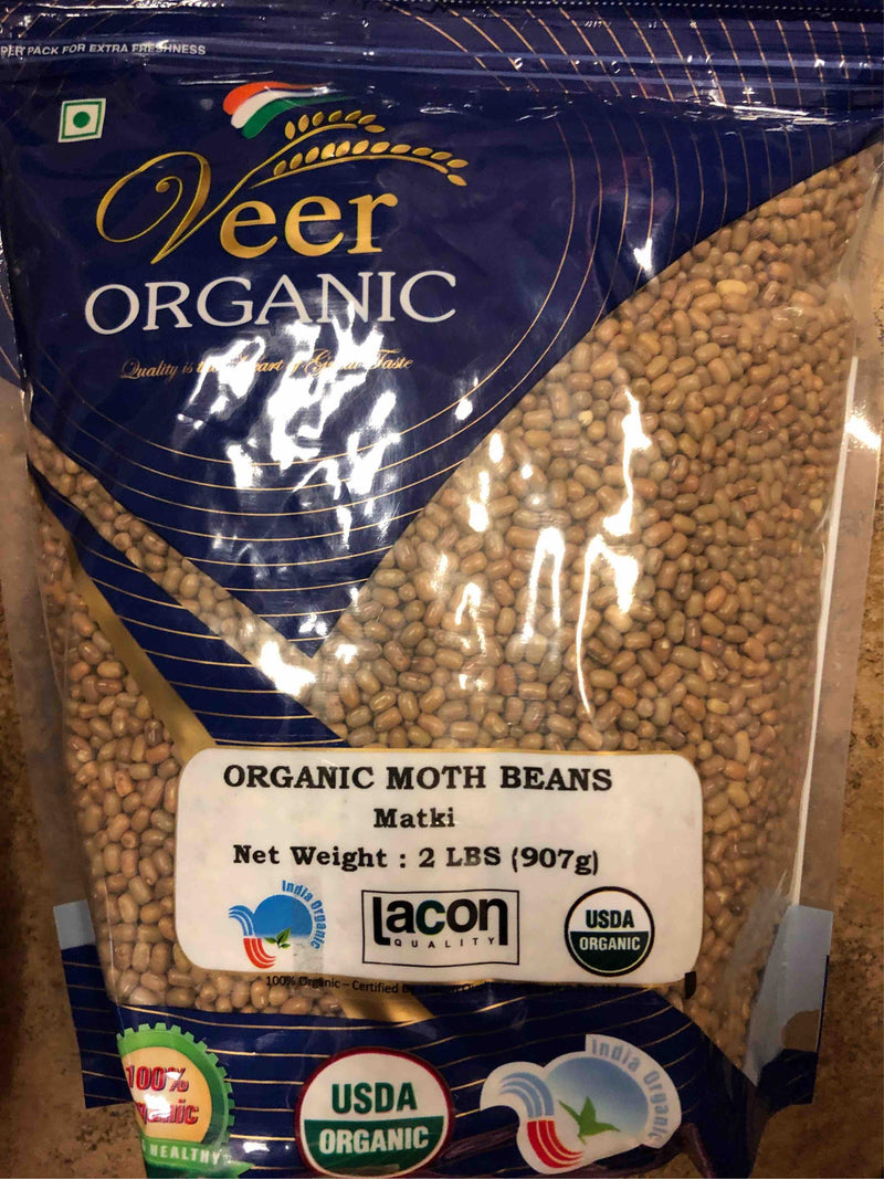 Veer Organic Moth Beans 2LB