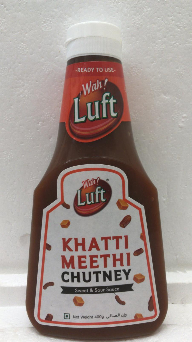 Wah Luft Khatti Meethi Chutney 400 GM