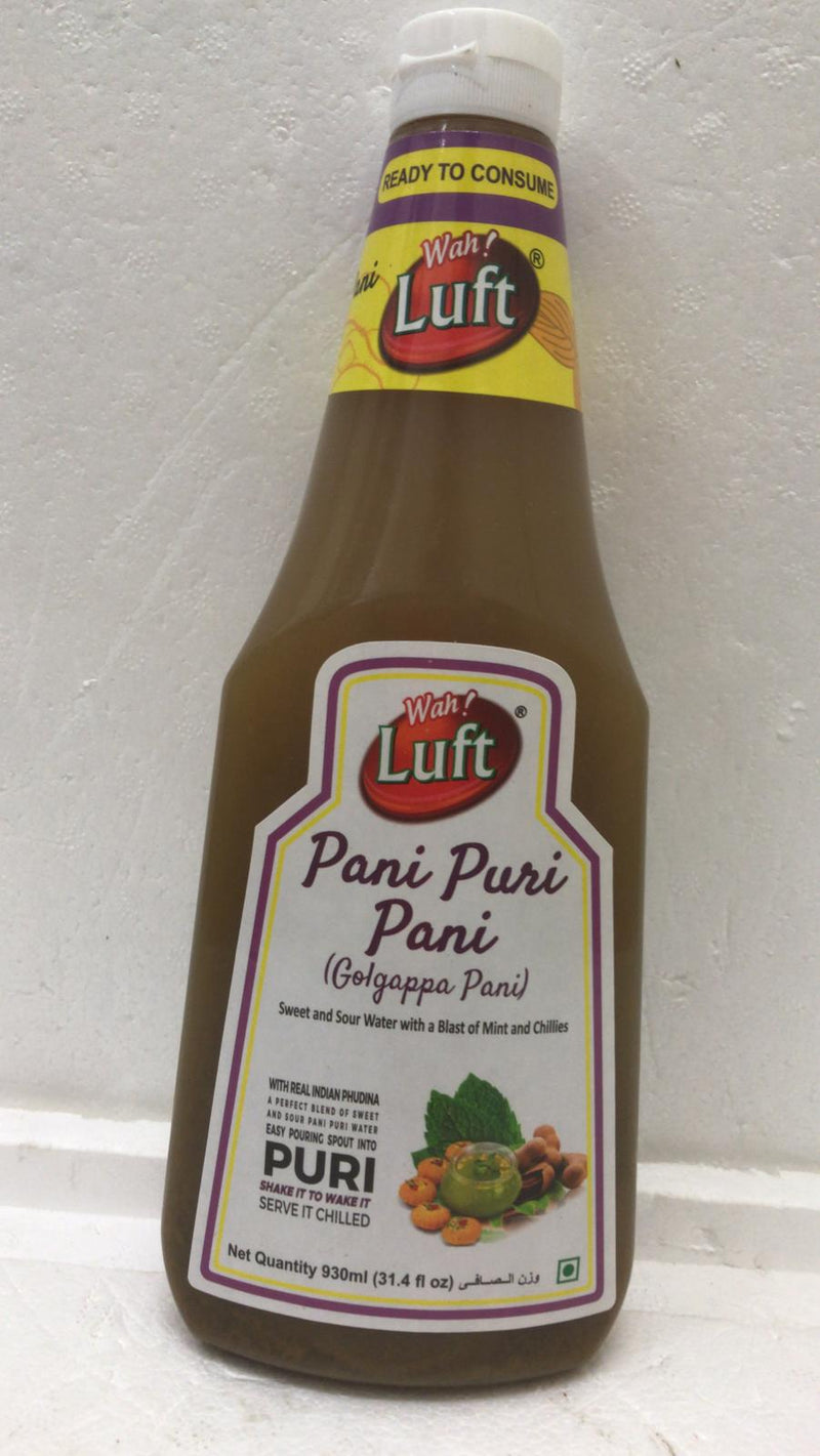 Wah Luft Pani Puri Pani 930ML