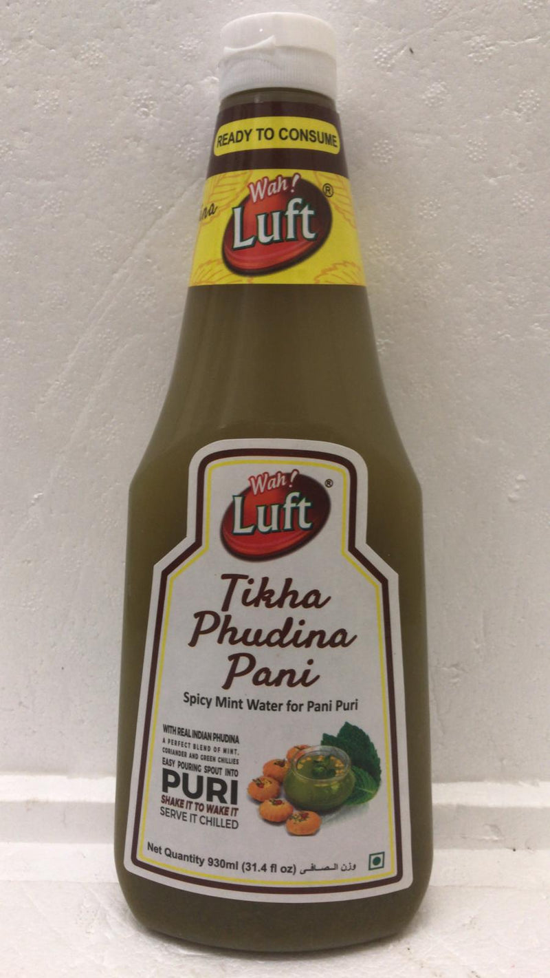 Wah Luft Tikha Phudina Pani 930ML