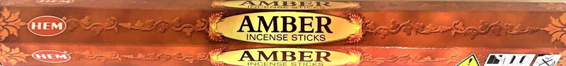 Hem Amber Incense Sticks 20 Count