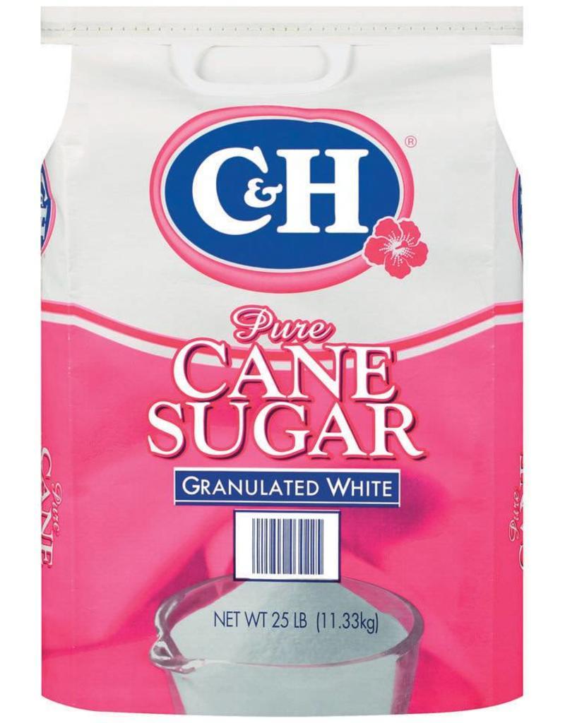 C&H Pure Cane Sugar 25LB