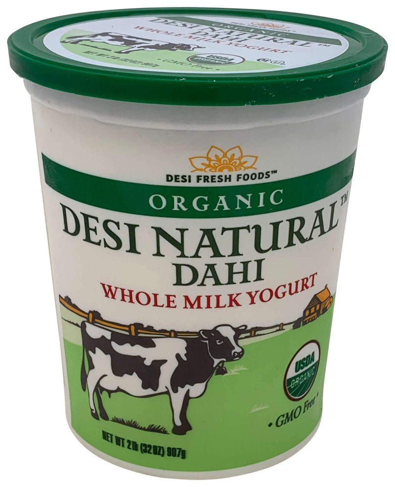 Desi Organic Whole Milk Yogurt 32OZ
