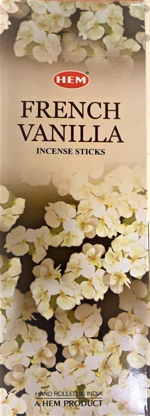 Hem French Vanilla Incense Sticks 120 Count
