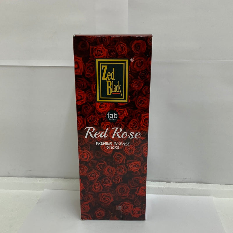 Zed Black Red Rose Incense Sticks