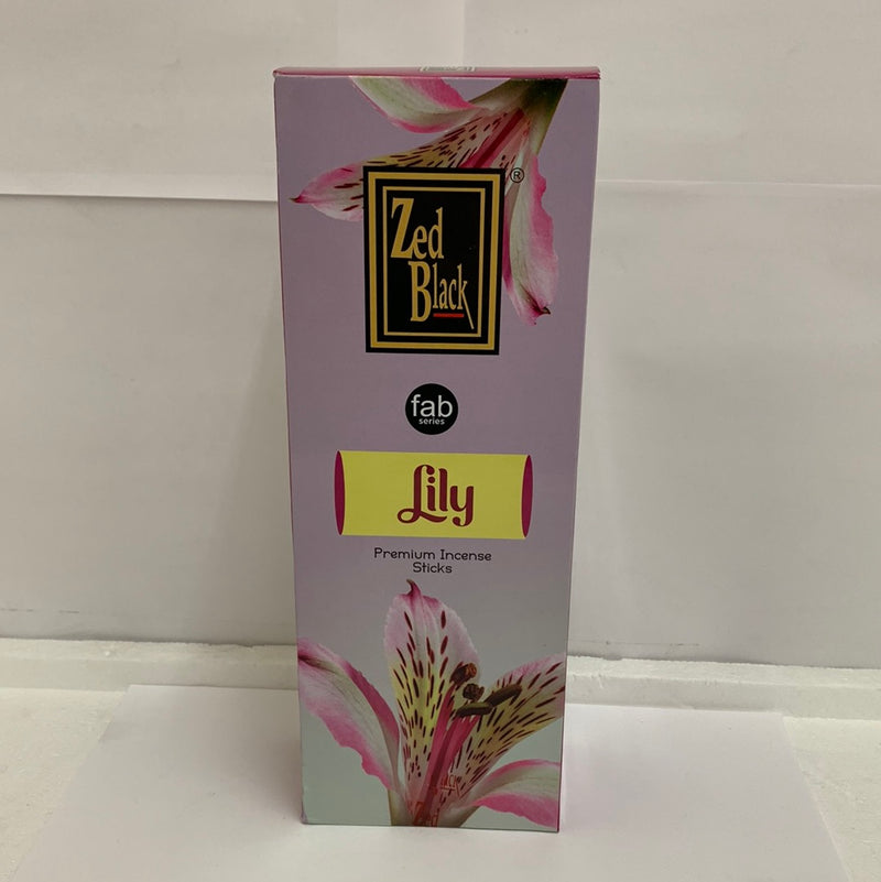 Zed Black Lily Incense Sticks