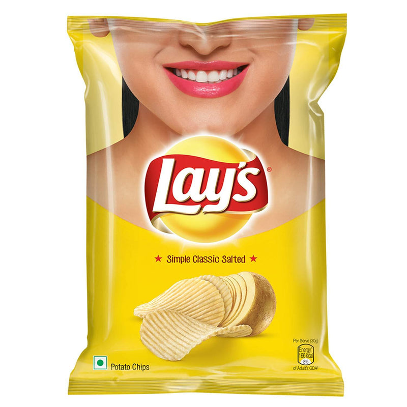 Lay's Simple Classic Salted Chips 30GM