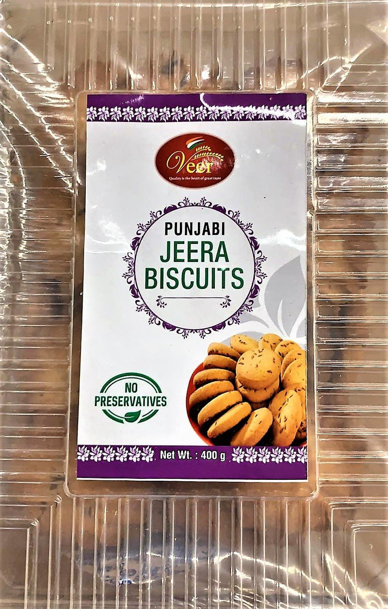 Veer Punjabi Jeera Biscuits 400GM