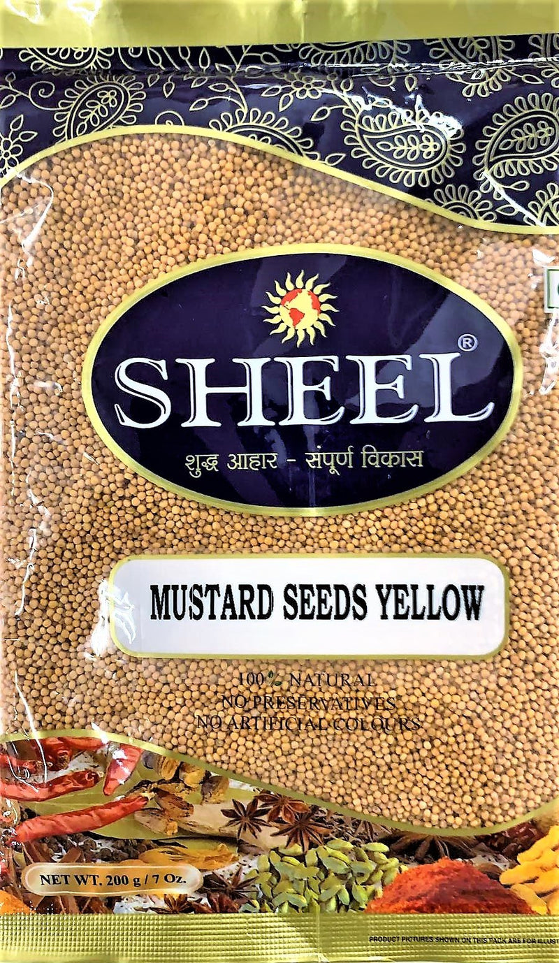 Sheel Mustard Seeds Yellow 200GM